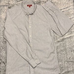 Arizona Casual Gray Button Down